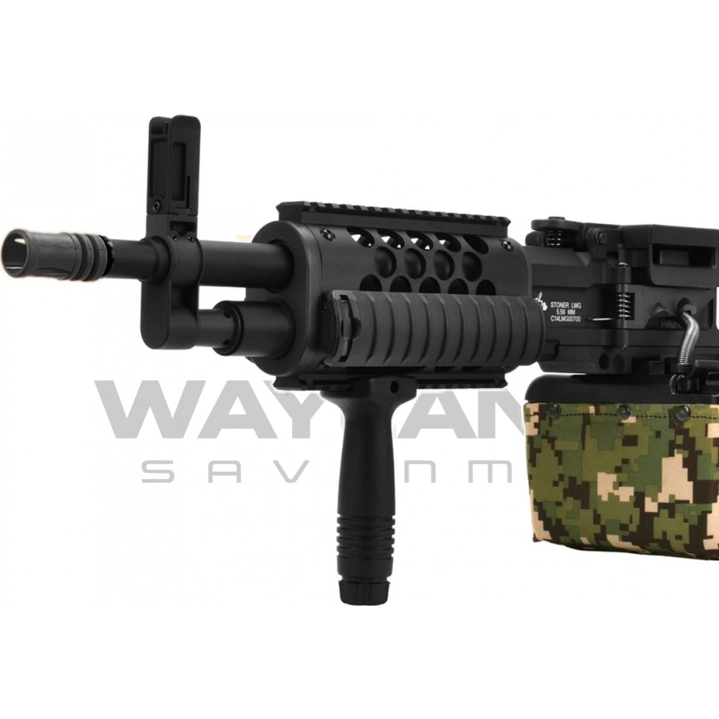 Knight's Armament Lisans KAC Stoner 96 FULL METAL LMG Light Machine Gun görseli 3