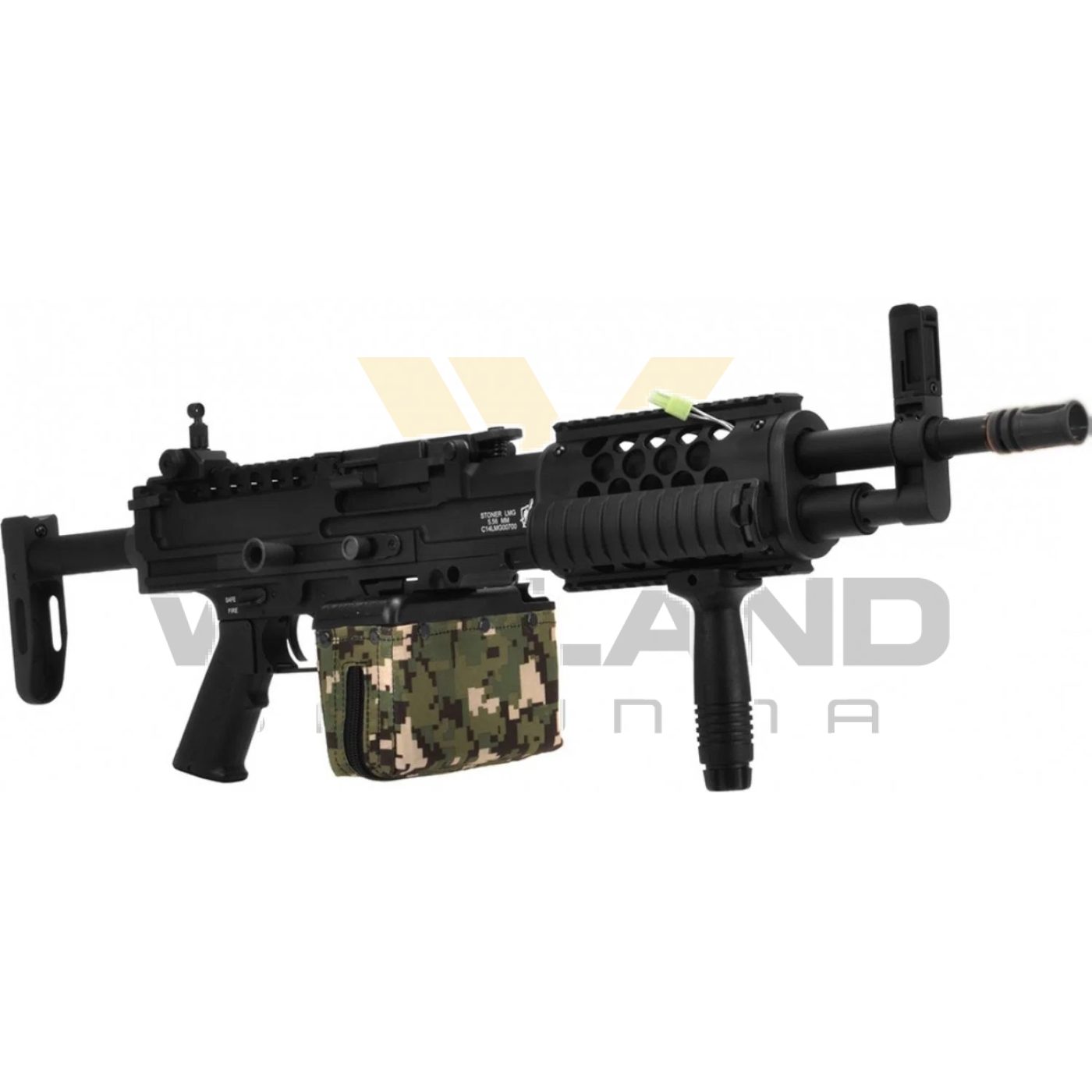 Knight's Armament Lisans KAC Stoner 96 FULL METAL LMG Light Machine Gun ikinci görünüm