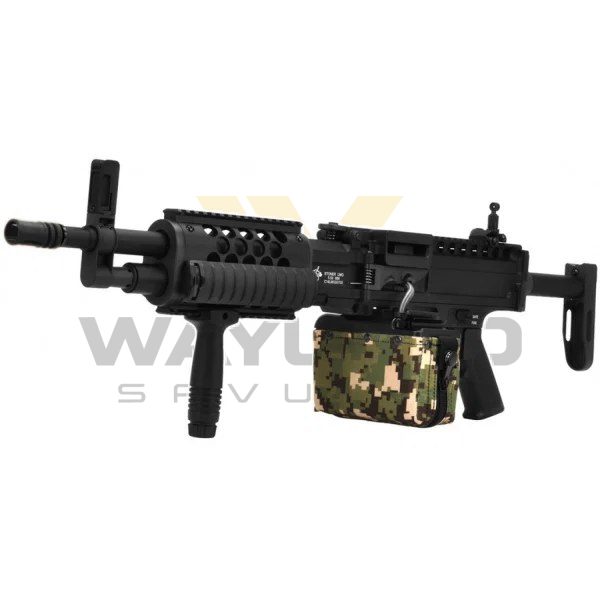 Knight's Armament Lisans KAC Stoner 96 FULL METAL LMG Light Machine Gun görseli 9