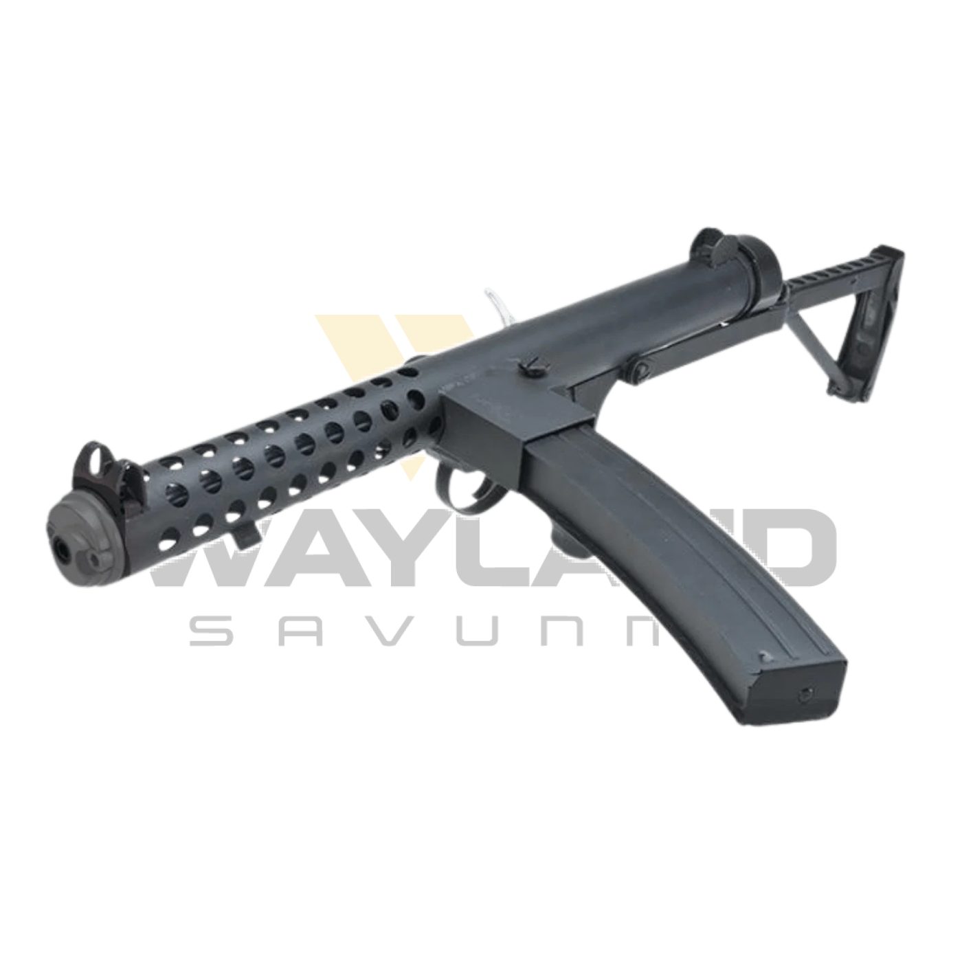S&T Sterling L2A1 Full Steel WWII Submachine Gun Airsoft AEG Tüfek görseli 4