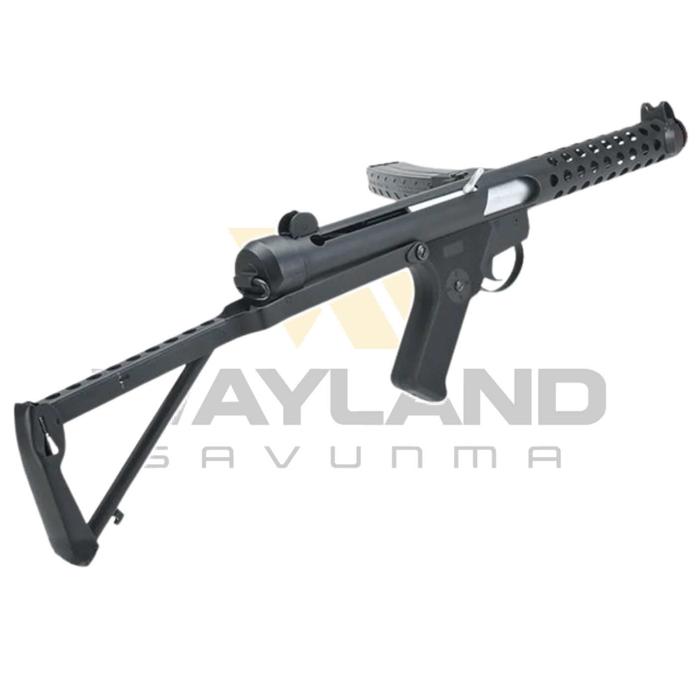 S&T Sterling L2A1 Full Steel WWII Submachine Gun Airsoft AEG Tüfek ikinci görünüm