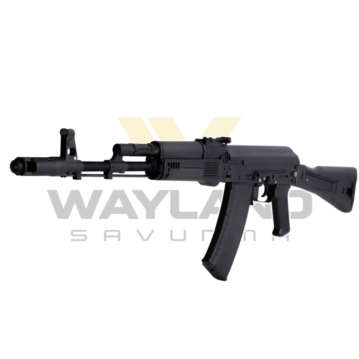 VFC AK74M GAS BLOWBACK GBBR Metal Airsoft Tüfek - Siyah görseli 3