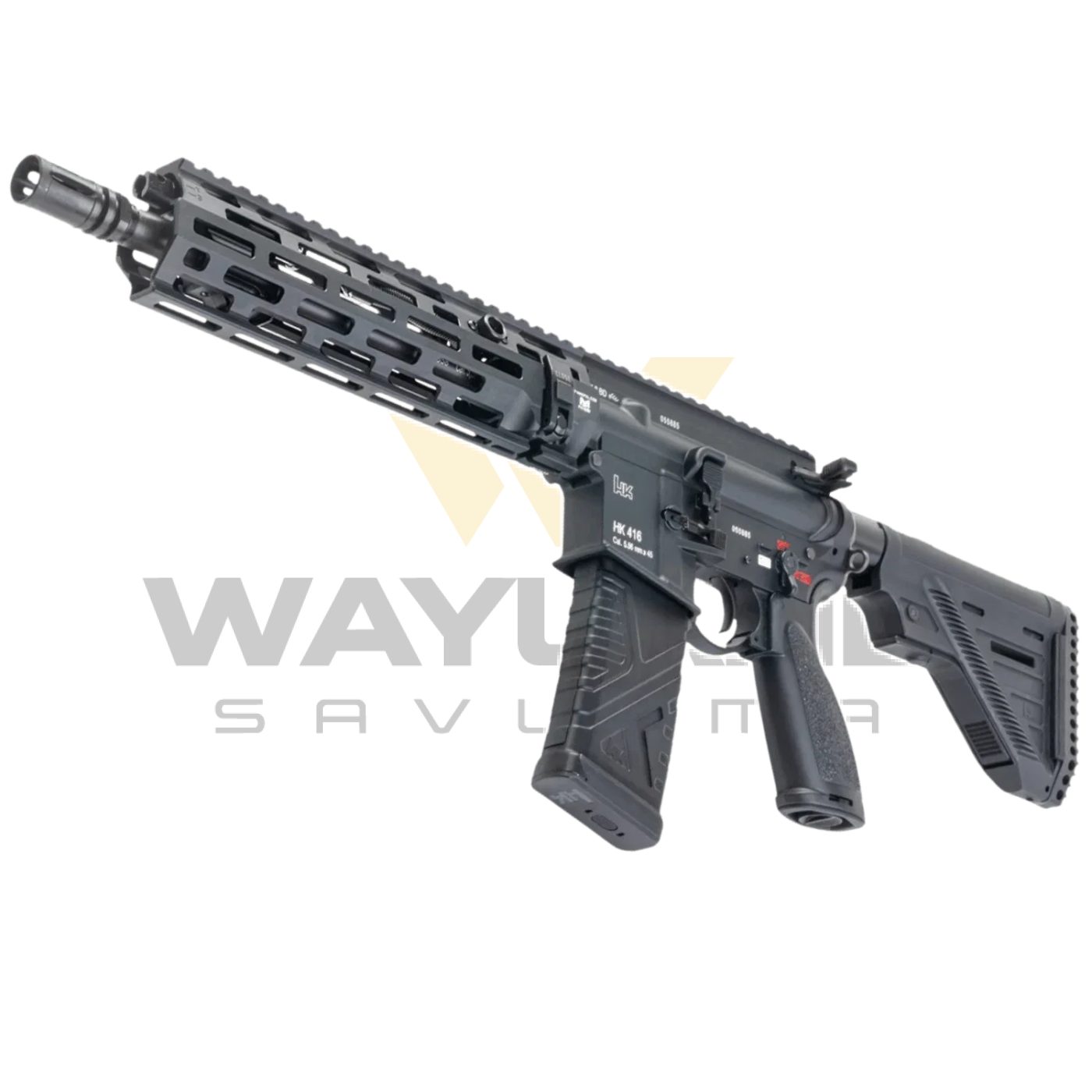 VFC HK416A5 M-LOK EVO Siyah GBB Airsoft Tüfek - VF2-LHK416A5-BK04 görseli 3