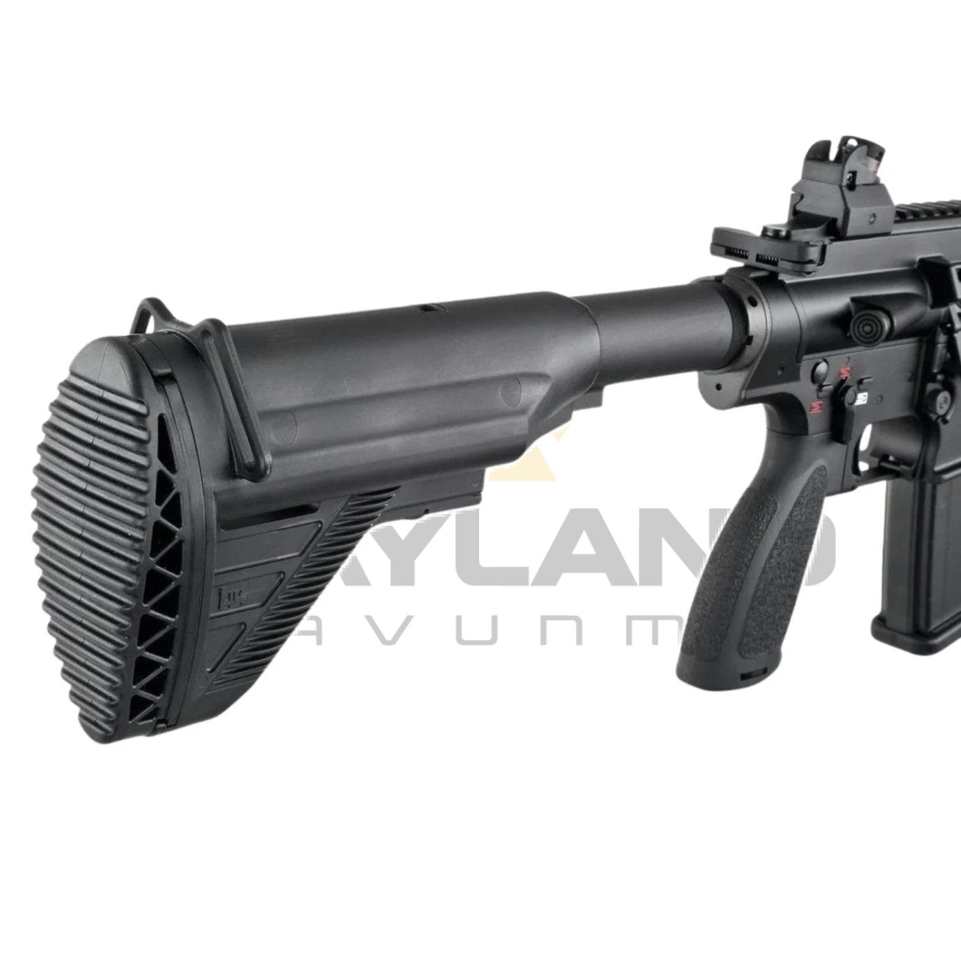 VFC HK417 Gen.2 13'' Assault Gas Blowback GBBR Airsoft Tüfek - Siyah görseli 4