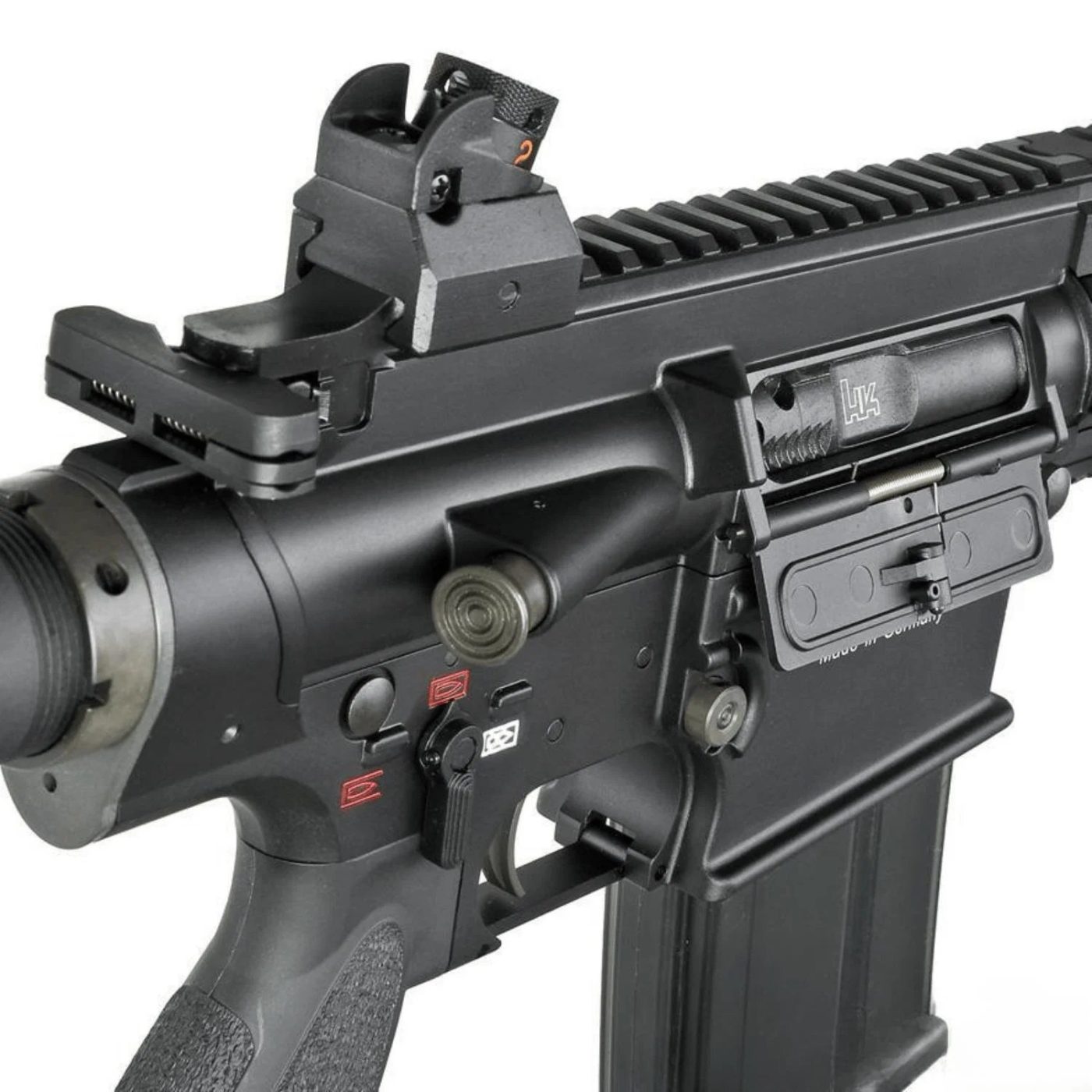 VFC HK417 Gen.2 13'' Assault Gas Blowback GBBR Airsoft Tüfek - Siyah görseli 3