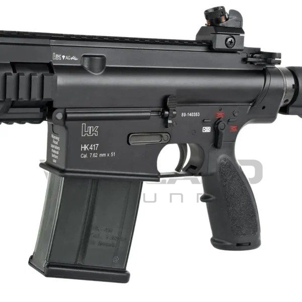 VFC HK417 Gen.2 13'' Assault Gas Blowback GBBR Airsoft Tüfek - Siyah görseli 10