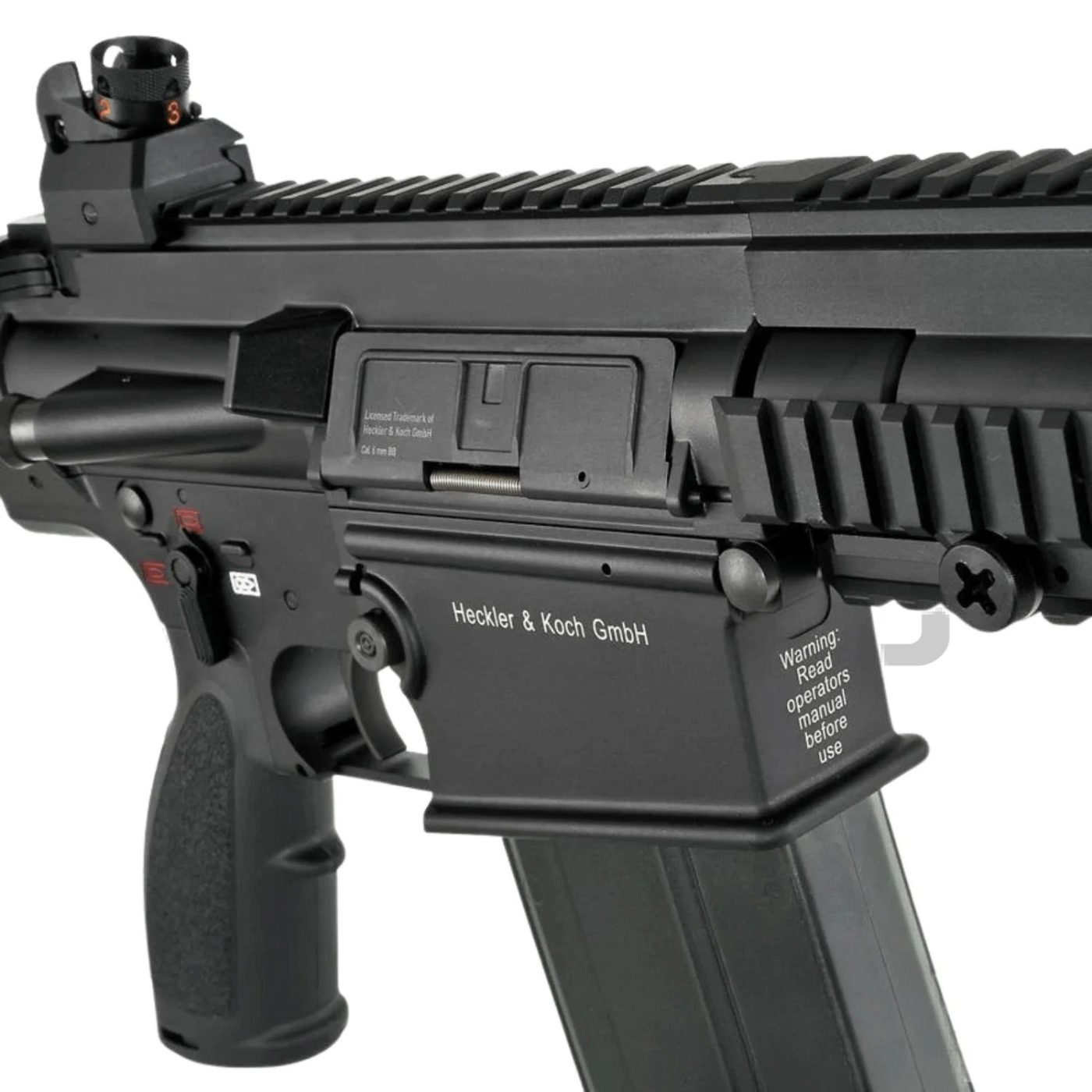 VFC HK417 Gen.2 13'' Assault Gas Blowback GBBR Airsoft Tüfek - Siyah görseli 8