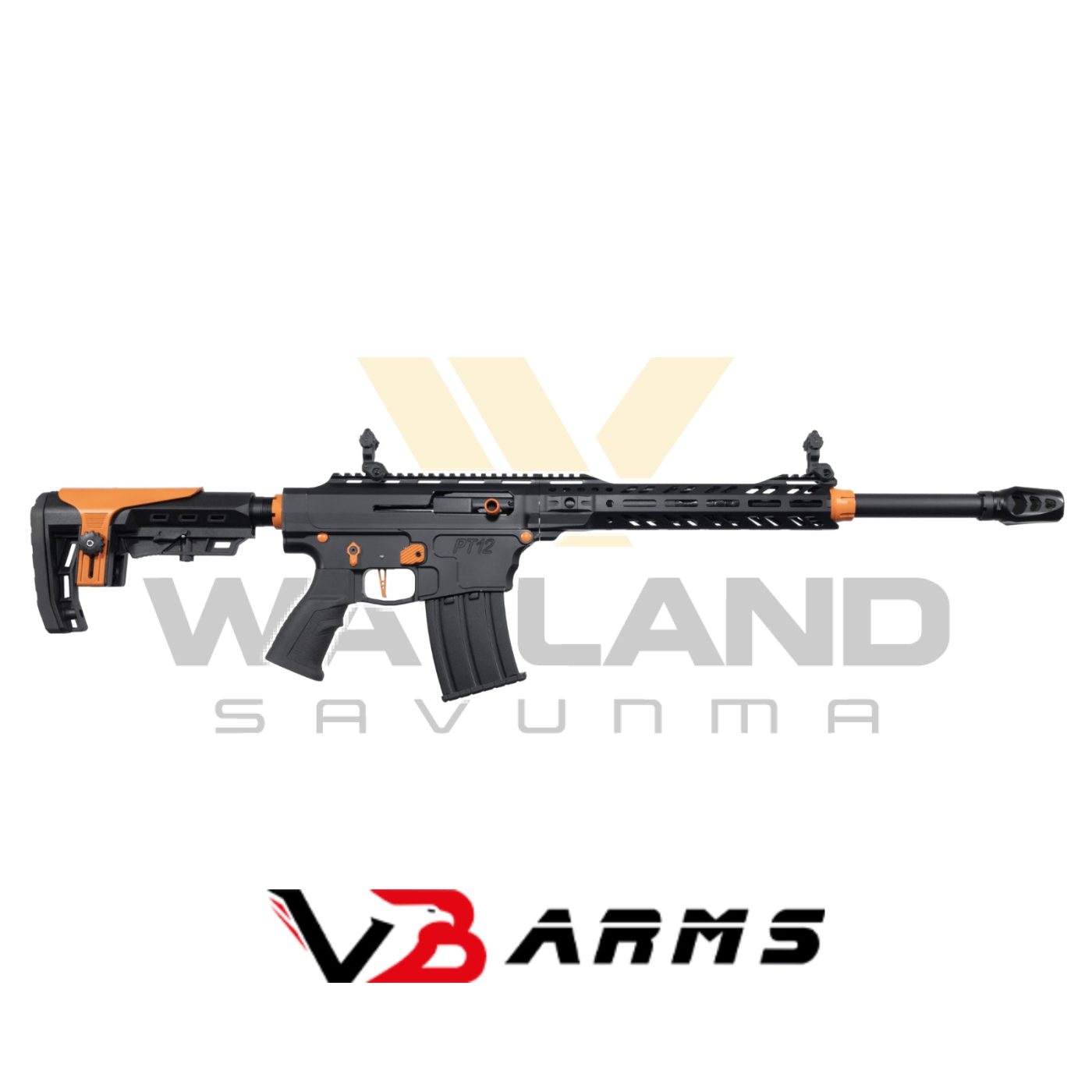 Phantom PT12-04 Turuncu Black Şarjörlü Av Tüfeği
