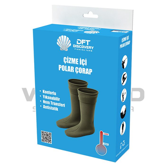 DFT Hunter Polar Çorap Haki No: 45-46-47 görseli 3