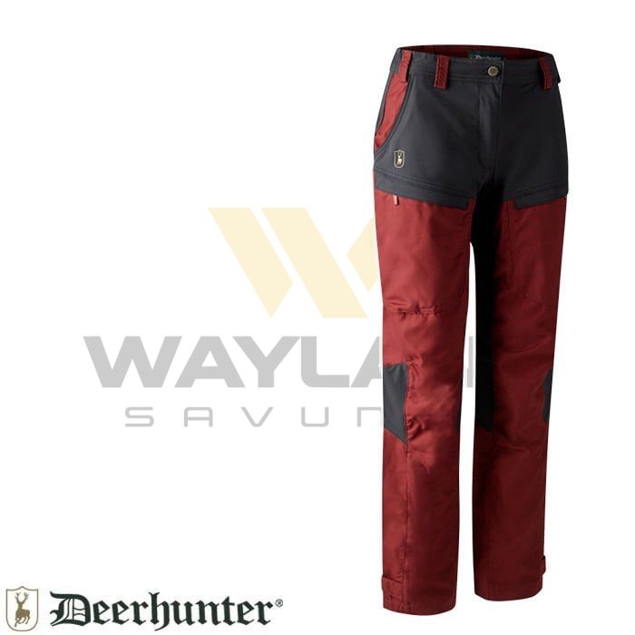 T. DEERHUNTER Lady Ann Kırmızı Kadın Pantolon 40