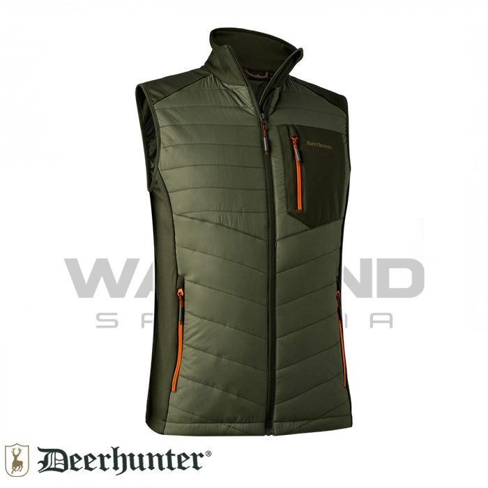 DEERHUNTER Chamois Padded Forest Green Yelek 2XL