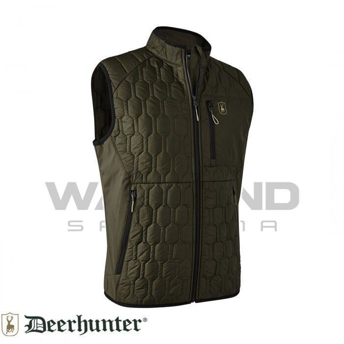 DEERHUNTER Mossdale Kapitone Yeşil Yelek L