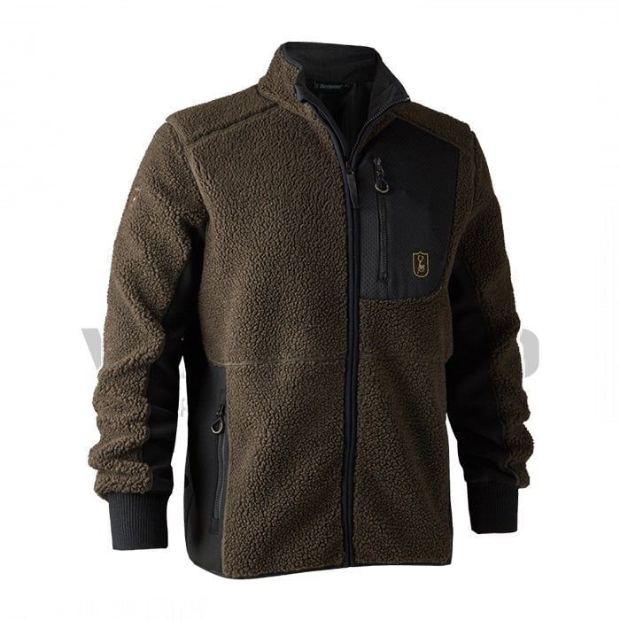 DEERHUNTER Rogaland Fiber Tüylü Kahve Ceket 2XL görseli 2