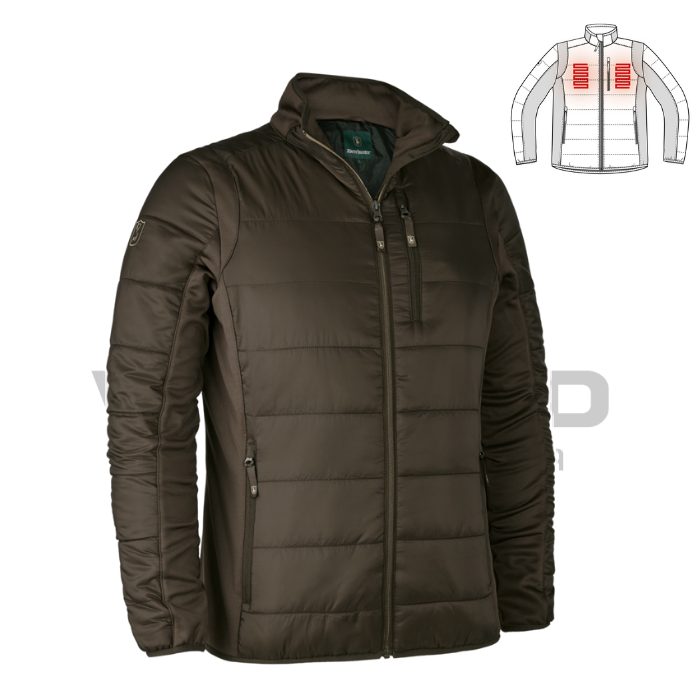 DEERHUNTER Heat Padded Kahverengi Mont M görseli 2