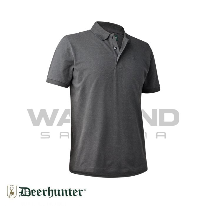 DEERHUNTER Harris Polo Yaka Gri Tişört 2XL