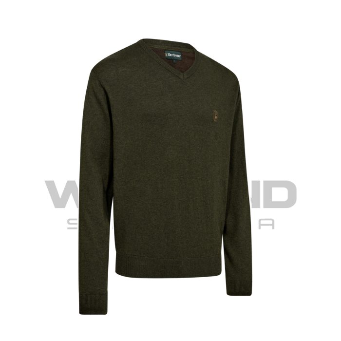 DEERHUNTER Harrington V Yaka Yeşil Kazak M ikinci görünüm