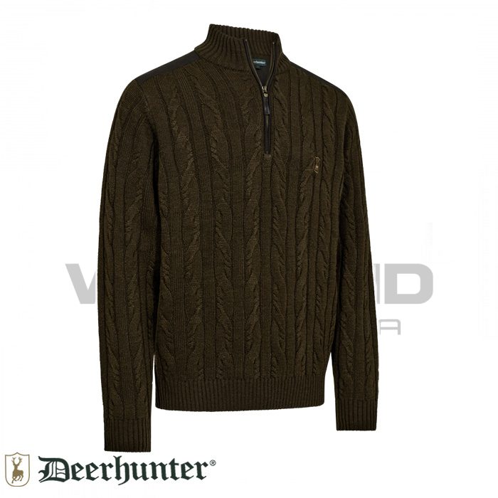 DEERHUNTER Randall Fermuarlı Yuvarlak Yaka Kazak
