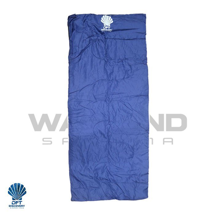 DFT Düz 180 x 75cm Mavi +10° Uyku Tulumu
