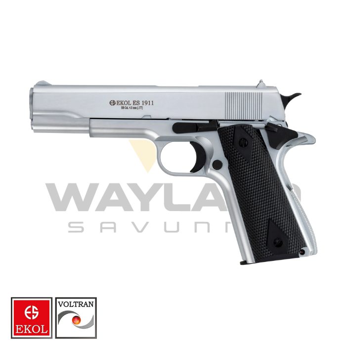 EKOL ES 1911 Beyaz Havalı Tabanca - Blowback