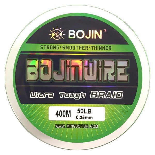 T. DFT Bojin 4X Braid İp Misina 0.35 mm 400 m Yeşil görseli 2