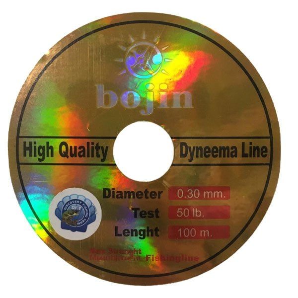 DFT Bojin Dyneema İp Misina 100 m-0.30 mm Yeşil 1/10 ikinci görünüm