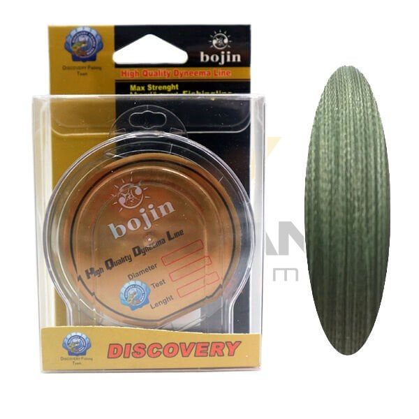 DFT Bojin Dyneema İp Misina 100m-0.35 mm - Yeşil görseli 3