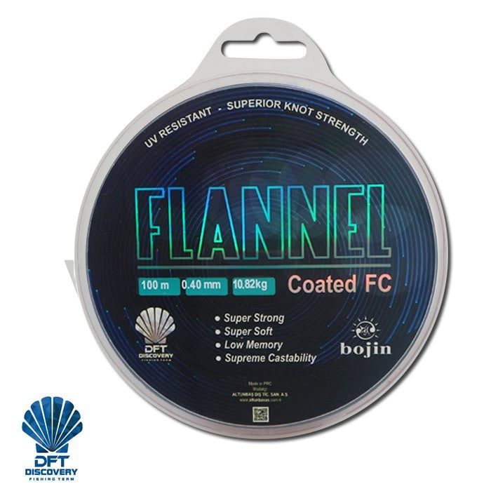 DFT Bojin Flannel Fluorocarbon 100 m 0.40 mm Misina ikinci görünüm