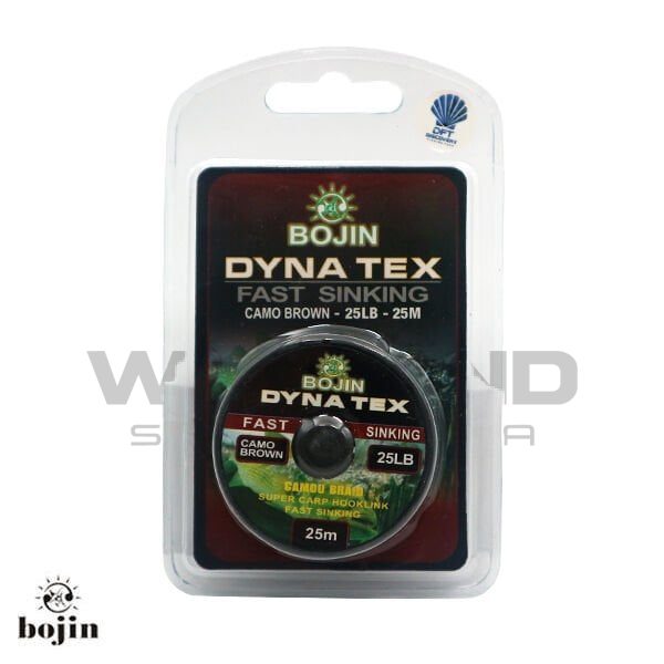 DFT BOJIN Dynatex Hızlı Batan 25 Lb 25 m.Camo Brown