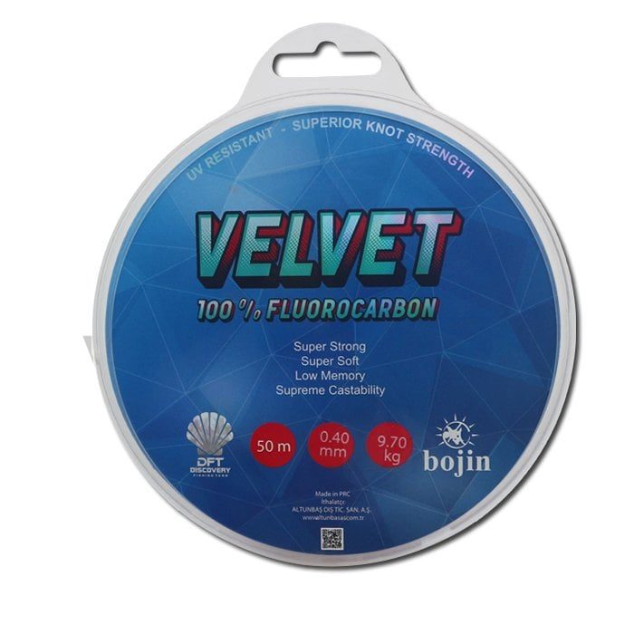 DFT Bojin Velvet Fluorocarbon 50 m 0.40 mm Misina ikinci görünüm