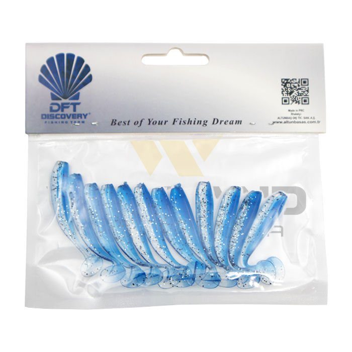 DFT Sasi 6,5cm 1.6g İğnesiz Renk:03 Mavi Simli1/12 görseli 3