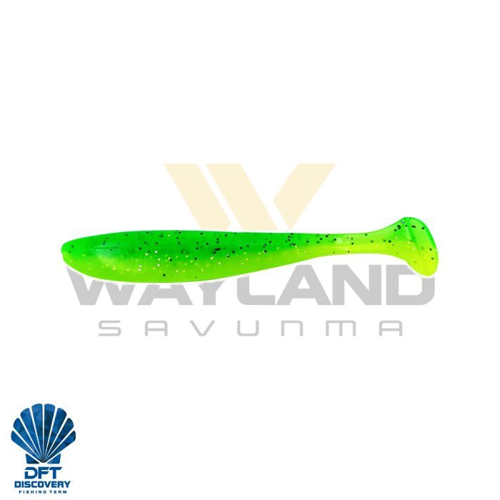 DFT Sasi 6,5cm 1.6g İğnesiz R:11 Yeşil Simli 1/12