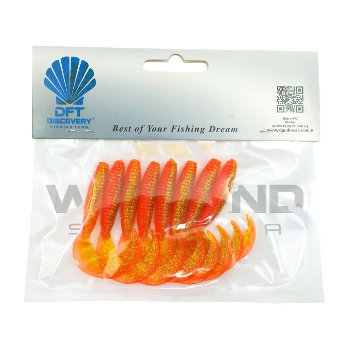 DFT Sasi 7,5 cm 2,6 g İğnesiz - Turuncu Simli 1/8 görseli 3