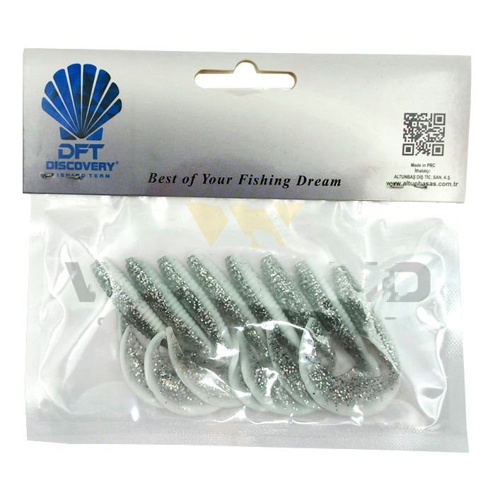 DFT Sasi 7,5 cm 2,6 g İğnesiz Renk:Beyaz Simli 1/8 görseli 3