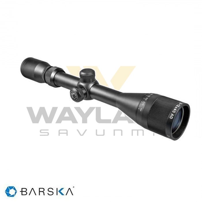 BARSKA 3-12X40 AO MIL DOT Havalı Tüfek Dürbünü