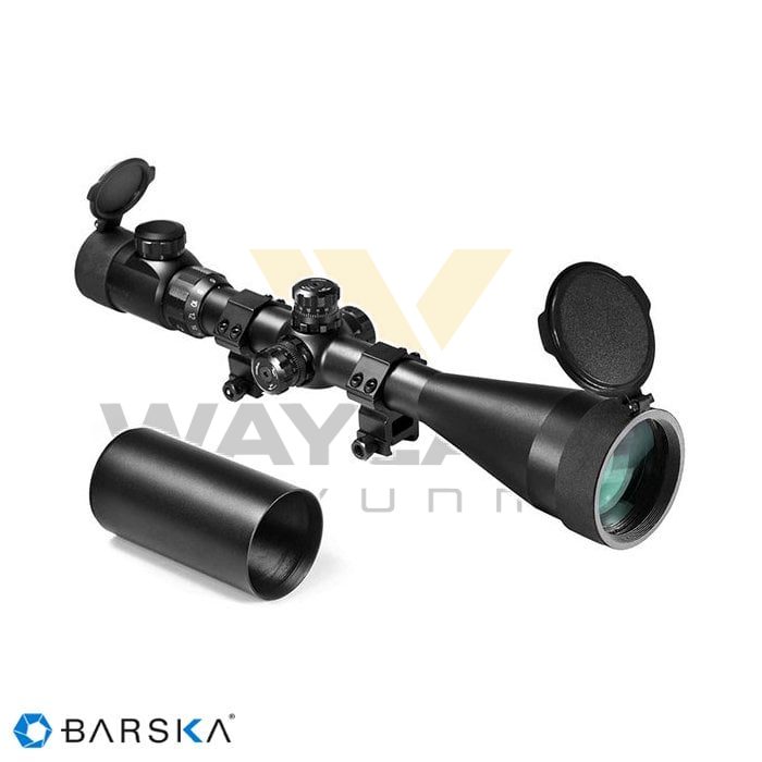 BARSKA SWAT 6-24X60 IR MIL DOT Tüfek Dürbünü