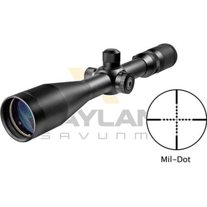 BARSKA BENCHMARK 4-16X50mm Mil-Dot Tüfek Dürbünü görseli 3
