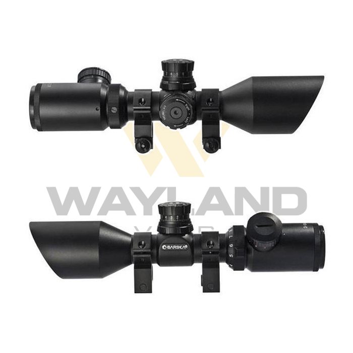 BARSKA SNIPER GX2 3-9X42 IR,MIL DOT Tüfek Dürbünü görseli 4