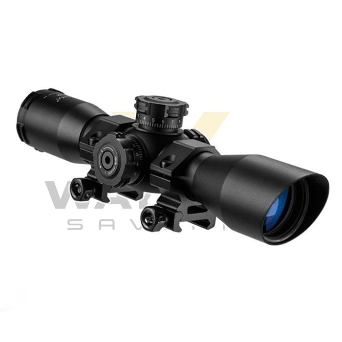 BARSKA CONTOUR 4X32 IR MIL DOT Tüfek Dürbünü ikinci görünüm