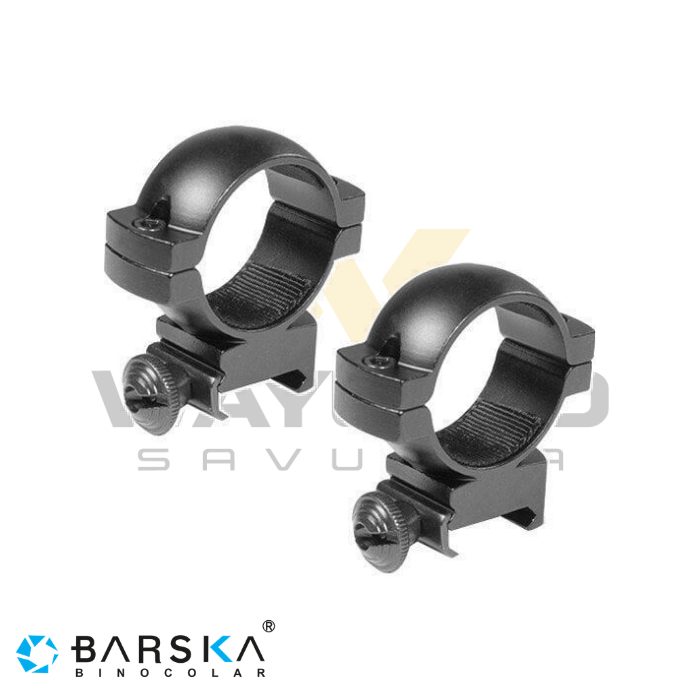 D. BARSKA 30MM WEAVER /Mat Siyah Yüksek Dürbün Ayağı
