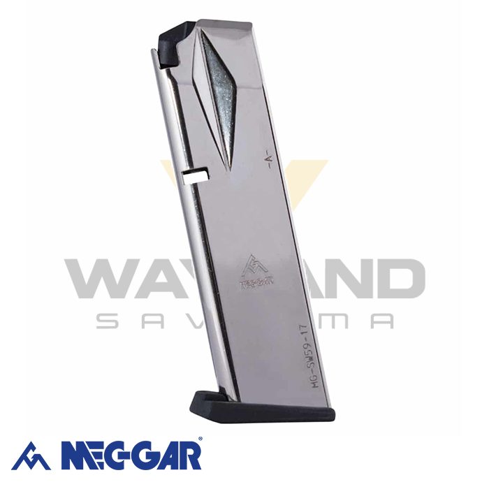 MEC-GAR S&W 5906 17 Rd Beyaz Tabanca Şarjörü