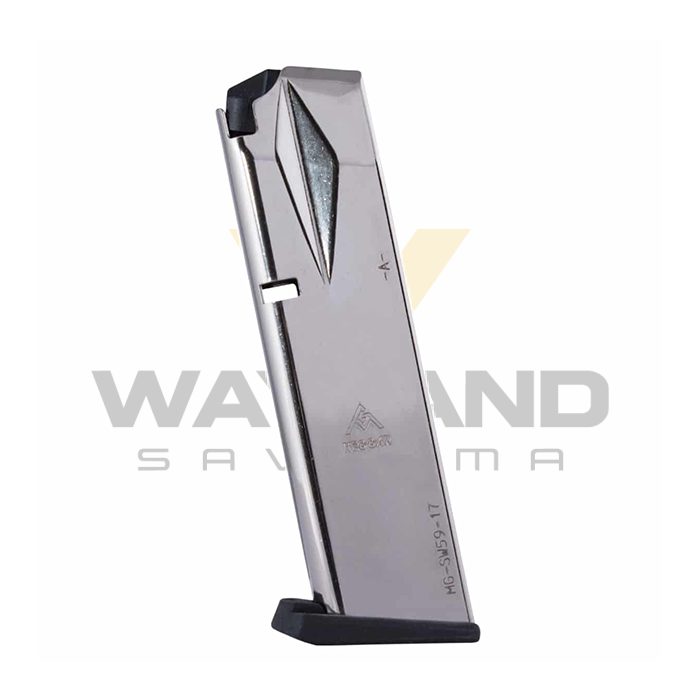 MEC-GAR S&W 5906 17 Rd Beyaz Tabanca Şarjörü ikinci görünüm