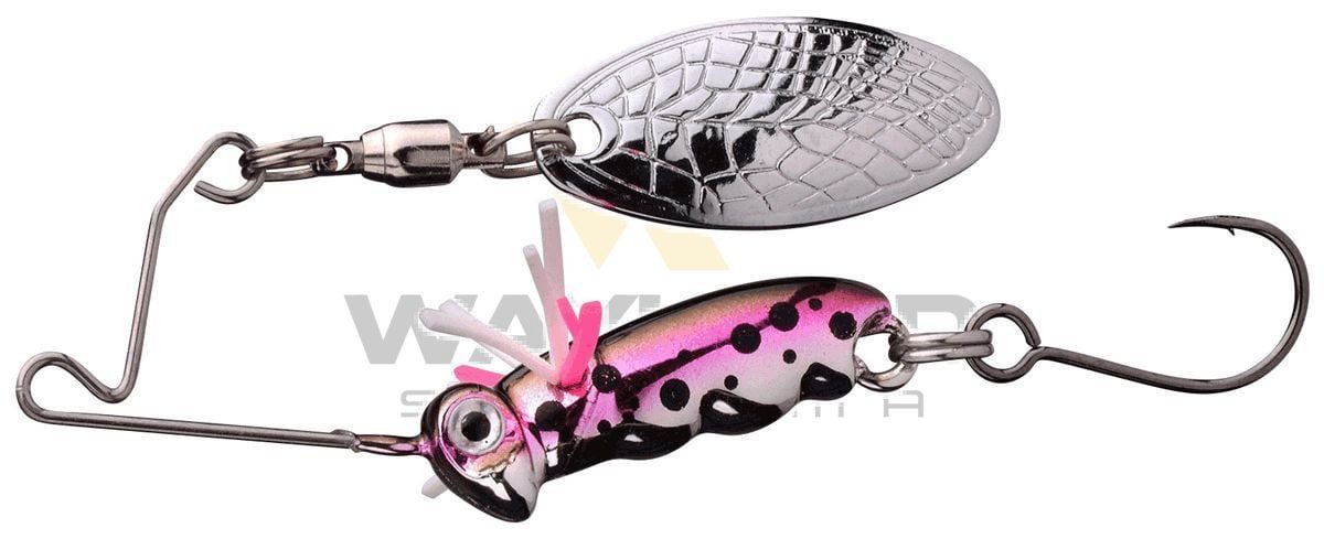 SPRO Larva SpinnerBait 4CM 7G Rainbow Trout ikinci görünüm