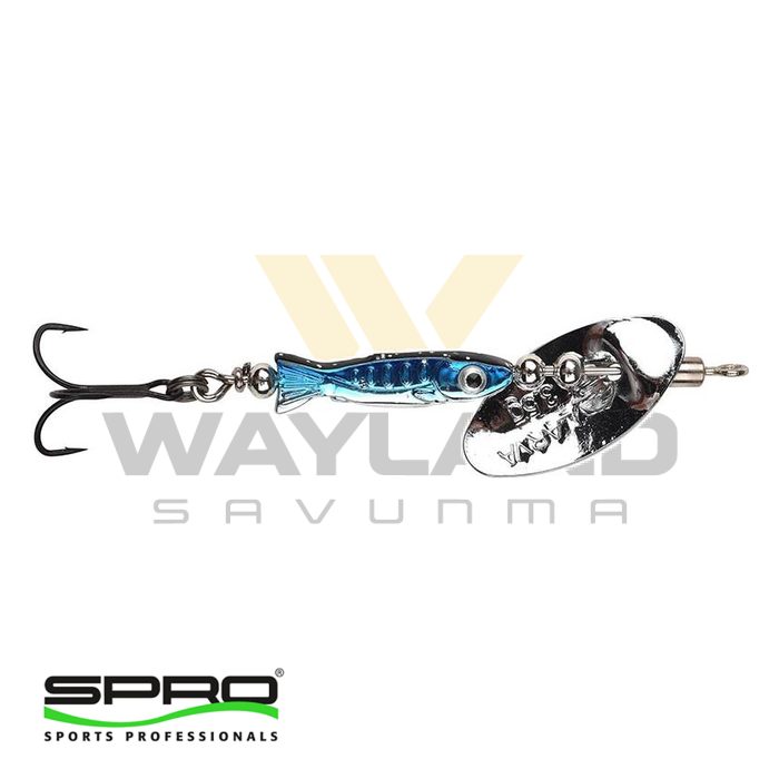 SPRO Larva Inline Spin Ch. Blue 4,8CM 3,5G