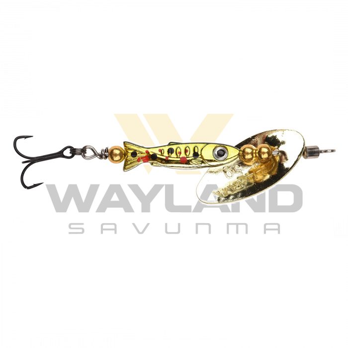 SPRO Larva Inline Spin 4,8CM 3,5G Brown Trout görseli 2