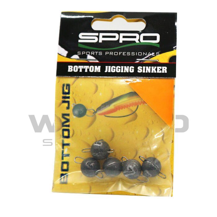 SPRO Rigged Bottom Jig Siyah 7G #5 görseli 2