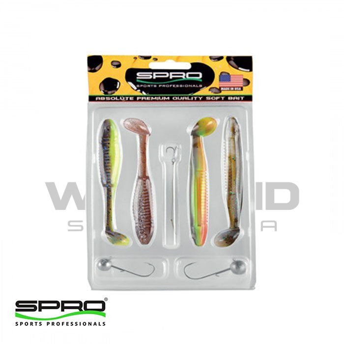 SPRO Ready 4 Fish Silikon Yem & Jig Head Seti 4