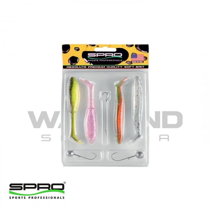 SPRO Ready 4 Fish Silikon Yem & Jig Head Seti B11