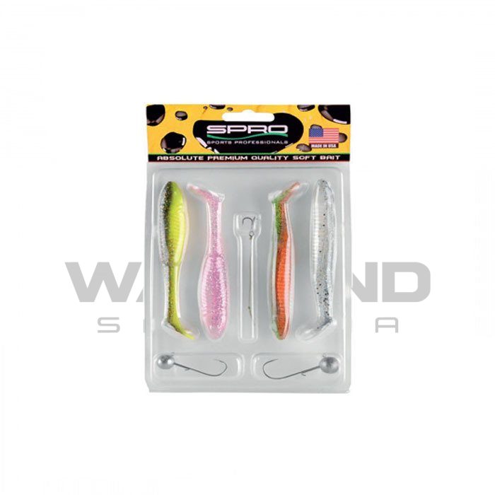 SPRO Ready 4 Fish Silikon Yem & Jig Head Seti B11 ikinci görünüm