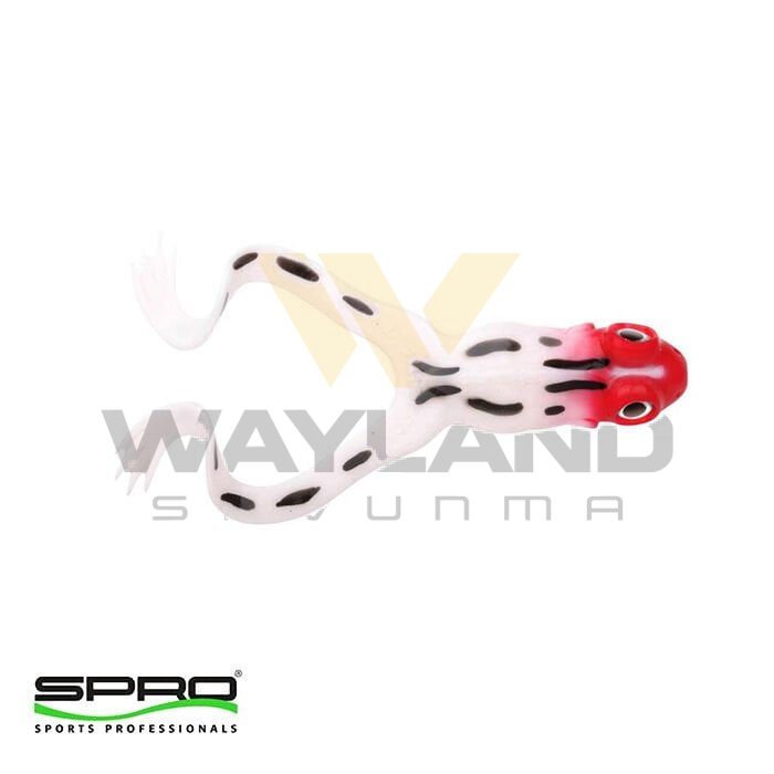 SPRO Iris The Frog 10Cm Silikon Yem UV Redhead
