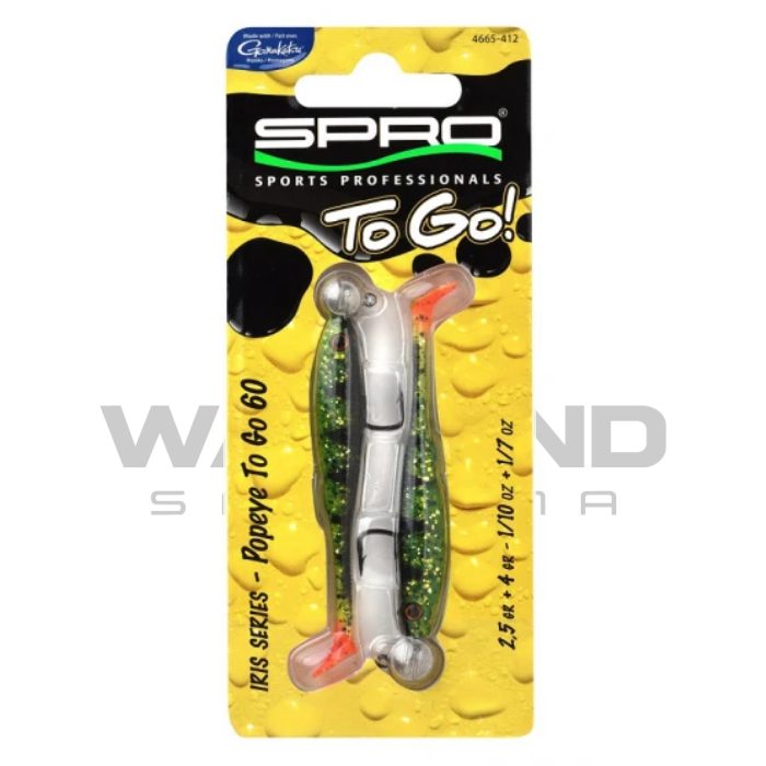 SPRO Iris Popeye To Go 6CM UV Perch 2,5+4GR görseli 3
